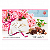 Набор шоколадных конфет МВН Ассорти Цветы Открытка, 240г