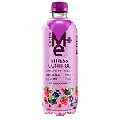 Напиток безалкогольный среднегазированный обогащенный GreenMe Plus Stress Control max, 470мл