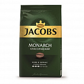 Кофе в зёрнах Jacobs Monarch Классический натуральный, 800г