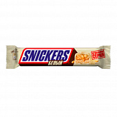 Батончик шоколадный Snickers Белый c жареным арахисом, 81г