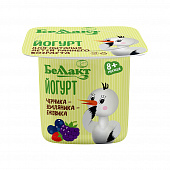 Йогурт для детского питания Беллакт черника-земляника-ежевика 3%, 100г