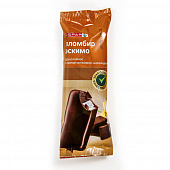 Морож пломбир Spar 2-хсл с ароматом Ванили и Шоколада в какаосодержащей глазури 12% эскимо, 65г