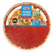 Основа для пиццы полувыпеченая Vici с томатным соусом замороженная, 540г