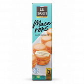 Пирожное миндальное Le Tarti Macarons манго-маракуйя замороженное, 60г