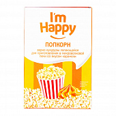 Зерно кукурузы для попкорна I'm Happy вкус карамели для СВЧ, 100г