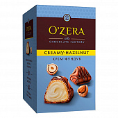 Конфета вафельная O`Zera крем-фундук с молочно ореховой начиной в молочном шоколаде, 150г