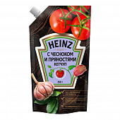 Кетчуп Heinz с чесноком и пряностями, 350г