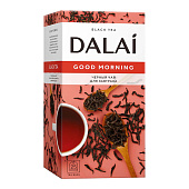 Чай черный Dalai Good morning для завтрака, 25х1,8г