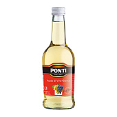 Уксус винный Ponti из белого вина 6 %, 500мл