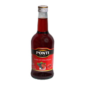 Уксус винный Ponti из красного вина 6 %, 500мл