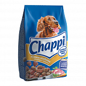 Корм сухой Chappi для собак Сытный мясной обед мясное изобилие, 600г