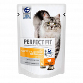 Корм конс Perfect Fit индейка в соусе для взрослых кошек с чувствительным пищеварением 75 г