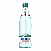 Вода минеральная газированная Borjomi ст/б, 0,5л