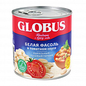 Фасоль Globus в томатном соусе, 400г