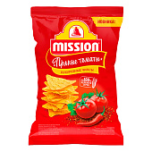 Чипсы кукурузные Mission со вкусом томатов, 220г