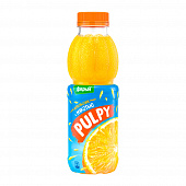 Напиток безалкогольный негазированный сокосодержащий Добрый Pulpy Апельсин, 450мл