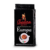 Кофе молотый Barbera Europa натуральный жареный среднего помола, 250г