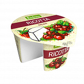 Сыр мягкий Bonfesto Ricotta наполнитель вишня 50%, 100+25г