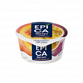 Йогурт Ehrmann Epica с персиком и маракуйей 4,8%, 130г