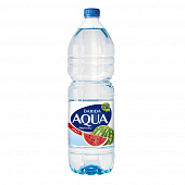 Напиток безалкогольный сокосодержащий Aqua фруктовая с ароматом арбуза негазированный, 1,5л.