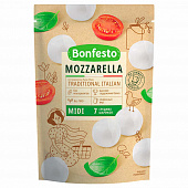 Сыр мягкий Bonfesto Mozzarella MINI 45%, 150г