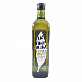 Масло оливковое Font Oliva Extra Virgin нерафинированное ст/б, 750мл