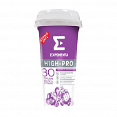 Напиток кисломолочный Exponenta High-Pro обезжир черника-земляника, 250г 