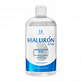 Вода мицеллярная Belkosmex Hialuron увлажнение мгновенное удаление макияжа, 500мл