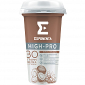Напиток кисломолочный Exponenta High-Pro обезжиренный кокос миндаль, 250г