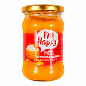 Мёд натуральный цветочный I'm Happy майский цветочный ст/б, 350г