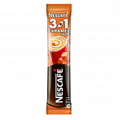 Напиток кофейный растворимый Nescafe 3 в 1 Caramel Taste, 14,5г
