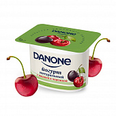 Йогурт Danone вишня-черешня 2,9%, 110г