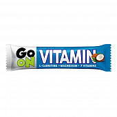  Батончик кокосовый Go On Vitamin в молочном шоколаде, 50г 
