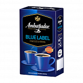 Кофе молотый Ambassador Blue Label, 230г