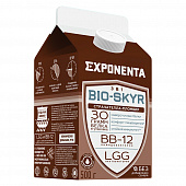 Напиток кисломолочный Exponenta Bio-Skyr обезжиренный обогащённый белком страчателла, 500г