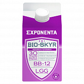 Напиток к/м Exponenta Bio-Skyr обезж обогащ белк вк черн-гол, 500г