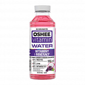 Напиток безалкогольный негазированный Oshee Виноград, питайя, витамины, цинк, йод, 0,555л
