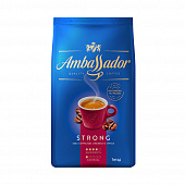 Кофе в зернах Ambassador Strong, 1кг
