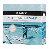 Соль морская Setra натуральная 500г Шт