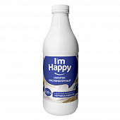 Напиток кисломолочный I'm Happy с фруктовым наполнителем черника-мюсли 2%, 950мл