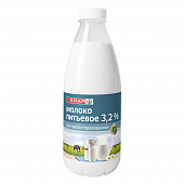 Молоко ультрапастеризованное Spar жирность 3,2%, 930мл
