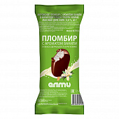 Мороженое Алми пломбир с ароматом ванили в какаосодержащей глазури  жирность 15% эскимо,65г