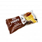 Мороженое Пломбир I'mHappy шоколадный в вафельном стаканчике 12%, 80г