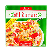 Пицца Rimio с ветчиной и грибами, 350г