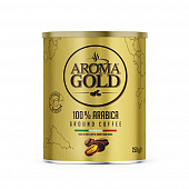 Кофе молотый Aroma gold 100% арабика, 250г