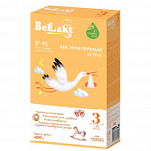 Напиток для детского питания сухой кисломолочный Беллакт Active3 обогащенный витаминами, 400г