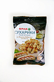 Сухарики пшеничные Spar со вкусом баварских колбасок, 60г