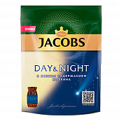 Кофе натуральный растворимый сублимированный Jacobs Day Night, 130г