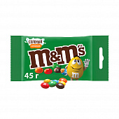 Драже M&M's с арахисом солью и молочным шоколадом в разноцветной глазури, 45г