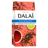 Чай черный  DalaiI Rich Bergamot крупнолистовой, 80г